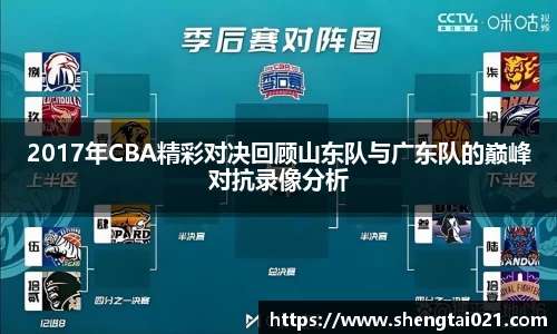 2017年CBA精彩对决回顾山东队与广东队的巅峰对抗录像分析